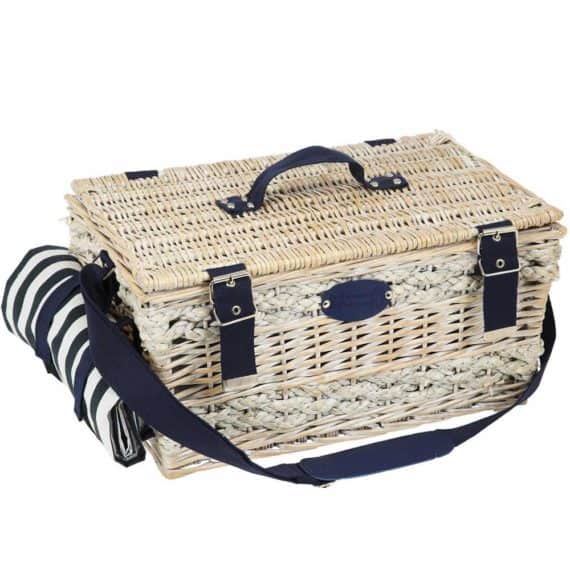 P-1936B-Panier-pique-nique-en-osier-MARINE-6-personnes-ferme