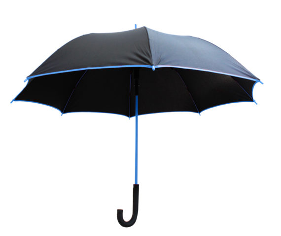 Parapluie Black color bleu